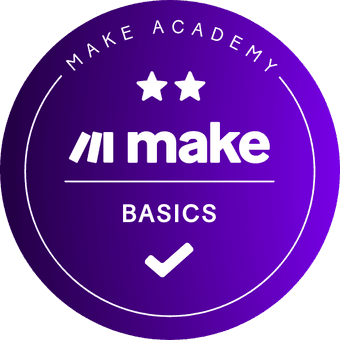 Badge de certification Make Basics