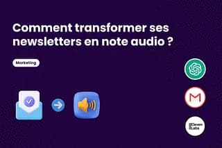 Miniature pour #18: Transformer Newsletter en Note Audio