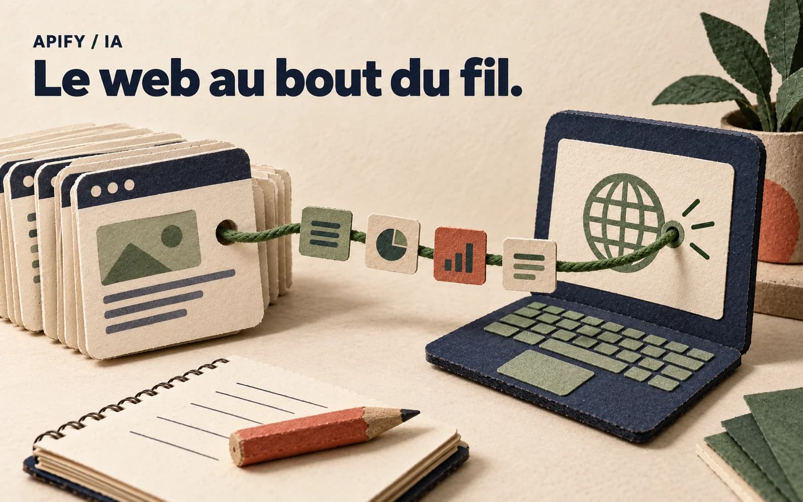 Illustration de l’article : Apify MCP et Apify AI : brancher la donnée du web directement sur ton IA