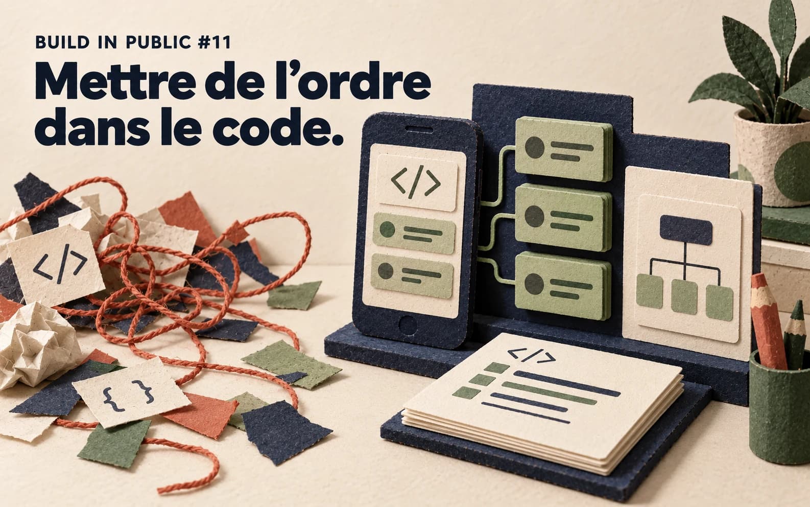 Illustration de l’article : Build in Public #11 : Fini le code spaghetti. Comment j'ai structuré Sam Tennis V2 avec la méthode BMAD
