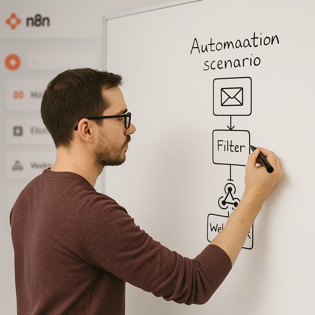 Valide ton idée d'automatisation en commençant par la fin Construction inversée de scénario