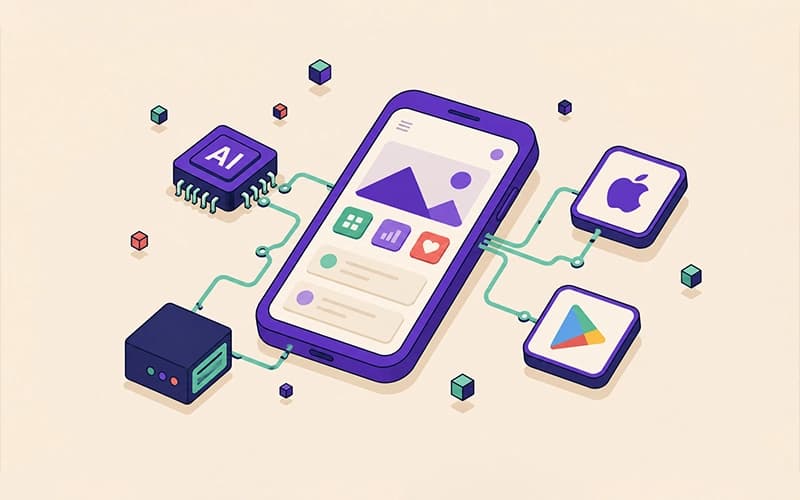 Image de couverture pour Comment créer une application mobile en 2026 (sans être développeur)