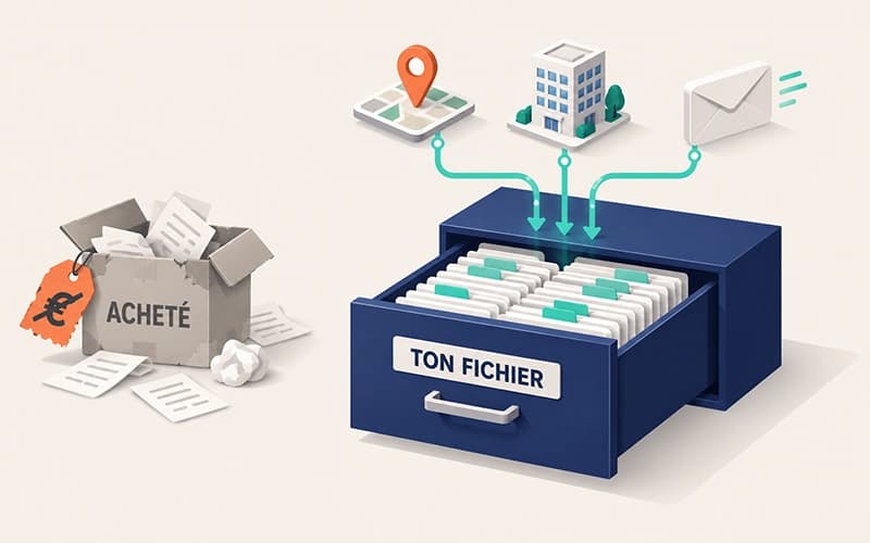 Image de couverture pour Fichier de prospection B2B : construis le tien au lieu de l'acheter