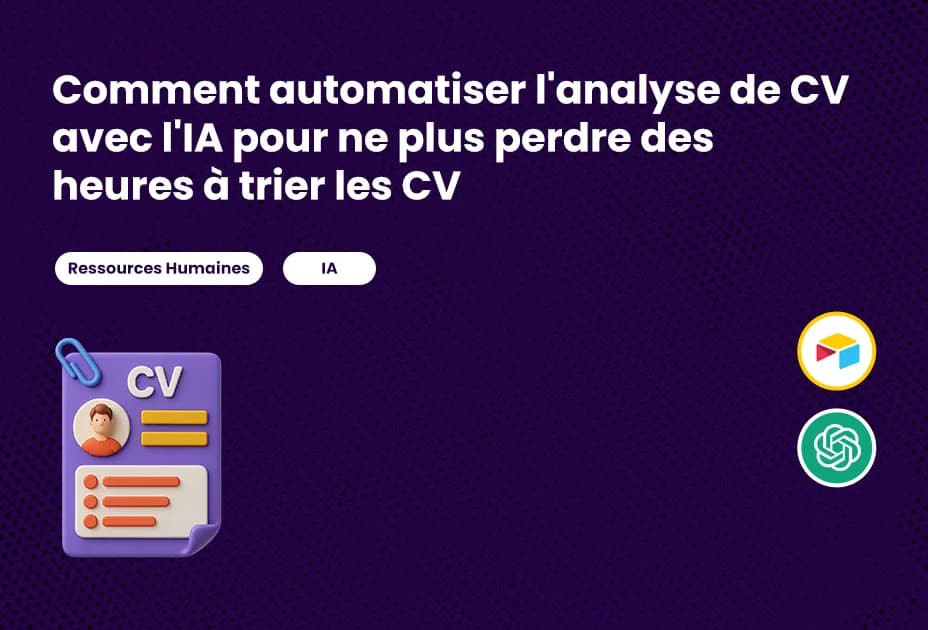 Miniature pour #29: Analyse de CV automatisée